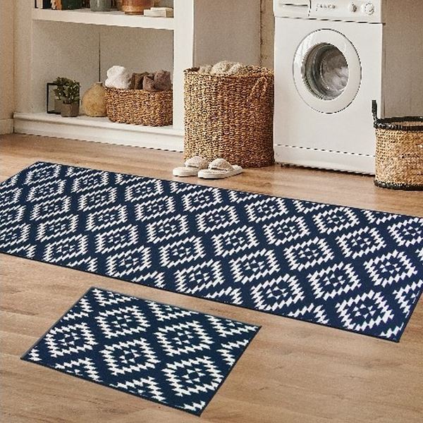 Deco Aztec Runner - Blue